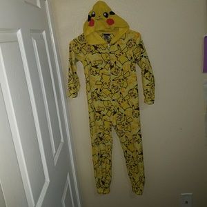 Pokemon Pikachu onesie